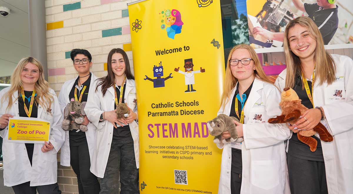STEM MAD at CathEd Parra Inspiring students to change the world
