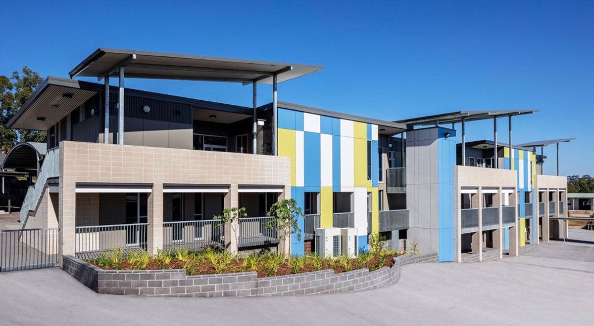 School buildings at St Michael's Catholic Primary Baulkham Hills