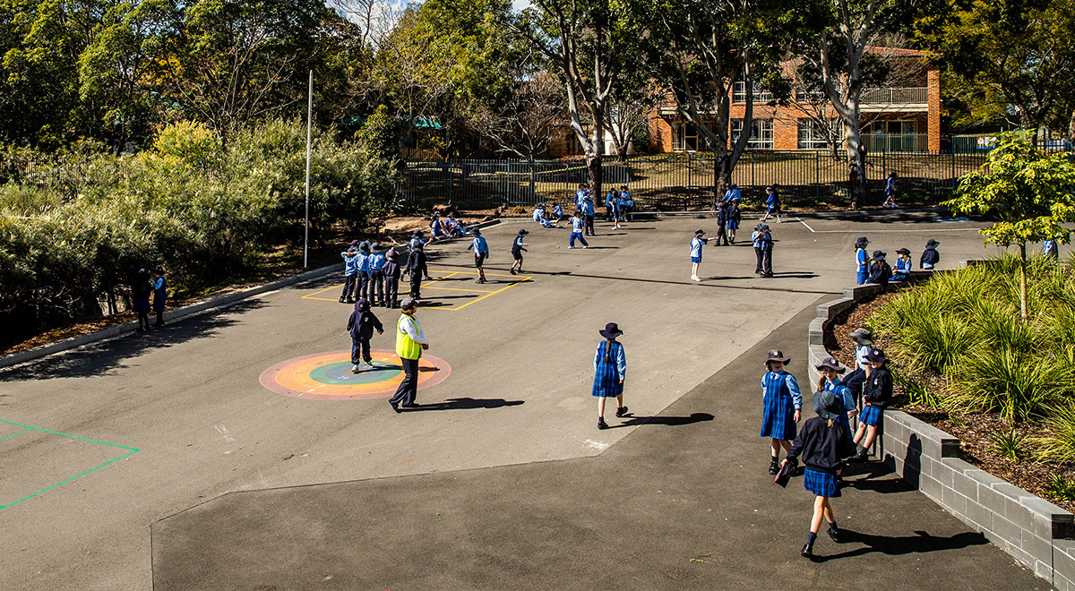 Playground at St Michael's Catholic Primary Baulkham Hills