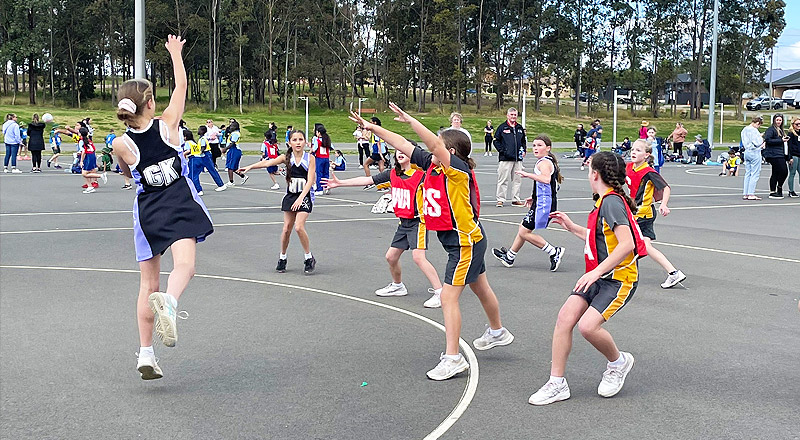 Netball Gala Day at St Michael's Catholic Primary Baulkham Hills
