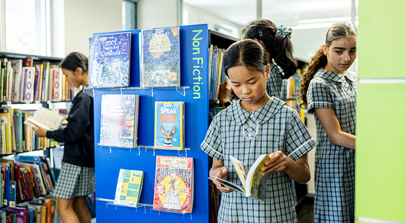 St Michael's Catholic Primary Baulkham Hills School Library