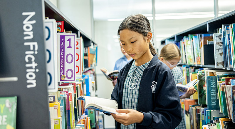 St Michaels Catholic Primary Baulkham Hills School Library