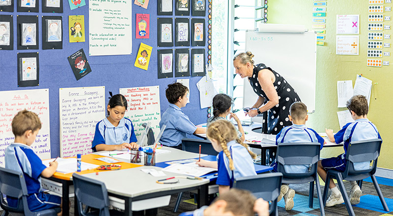 Teaching excellence at St Michael's Primary Baulkham Hills