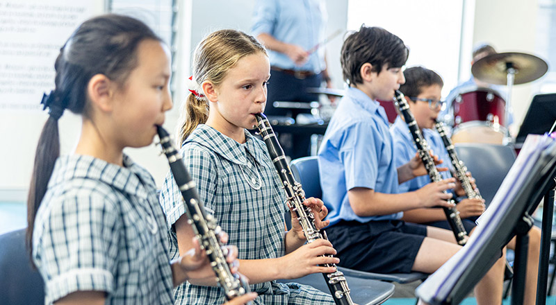 St Michael's Catholic Primary Baulkham Hills School Band