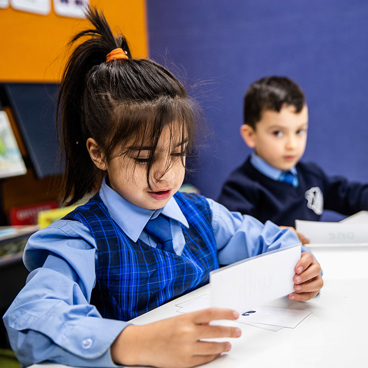 Students learning at St Michael's Catholic Primary Baulkham Hills