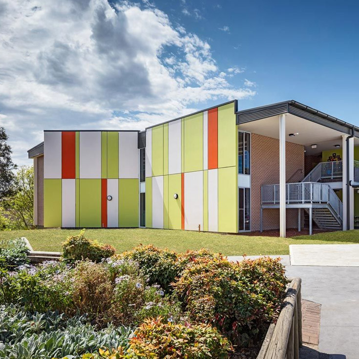 Impressive school building St Michael's Catholic Primary Baulkham Hills